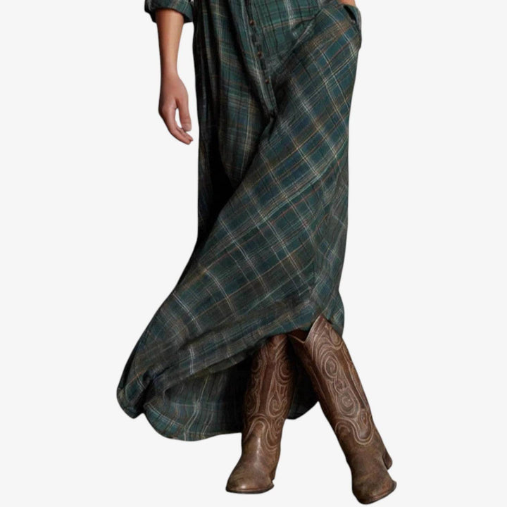 Marcelline™ Emma & Rose Cape Town casual robe dress with a relaxed fit, featuring soft fabric and elegant design details.