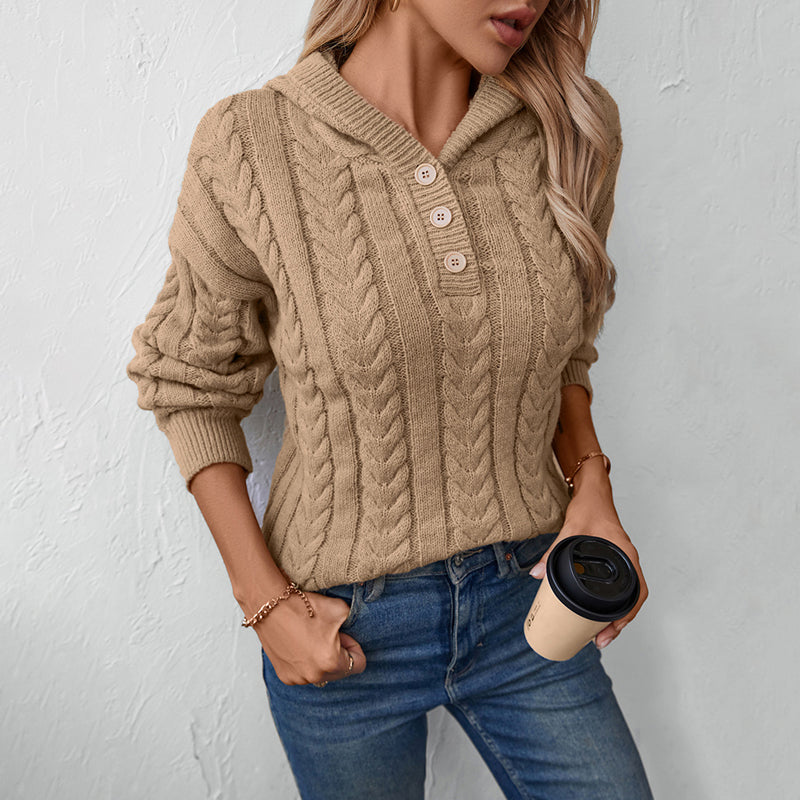 Casual Pullover in Twisted Knit