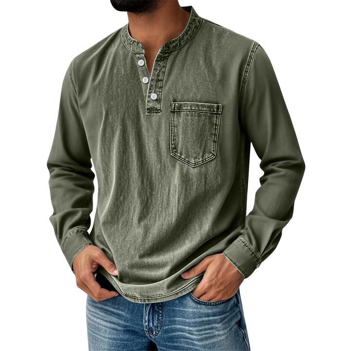 LAURENT MONACO | TRADITIONAL LONG-SLEEVED T-SHIRT FOR MEN