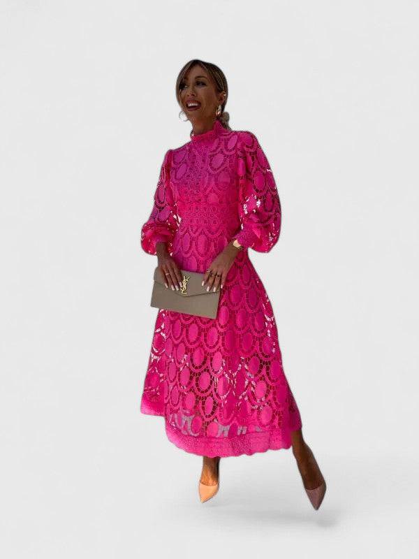 Kryzandra™ elegant dress by Emma & Rose Cape Town featuring a fitted silhouette and stylish fabric with intricate details.