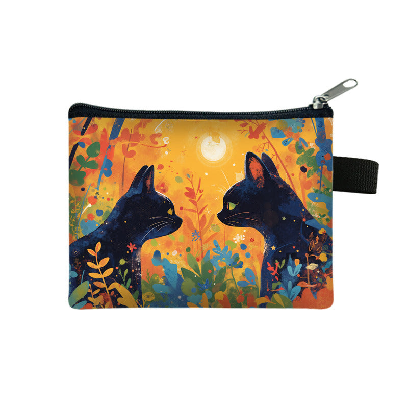 Cartoon Cat Wallet