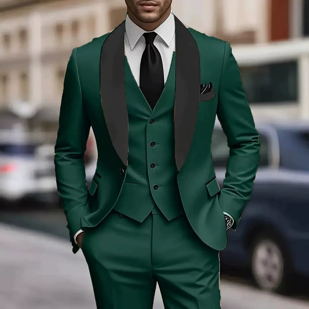 LAURENT MONACO | SHAWL COLLAR SUIT FOR MEN