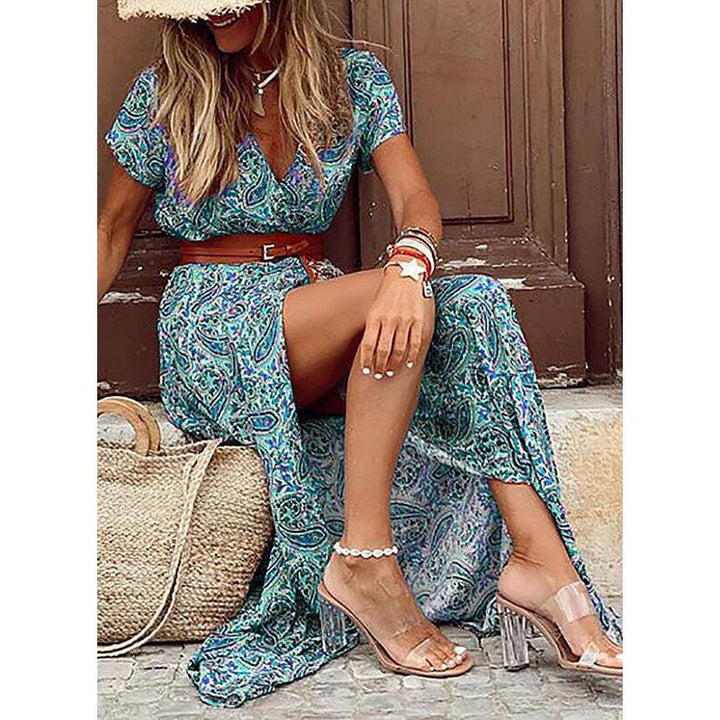 PRINTED DRESS FOR WOMEN