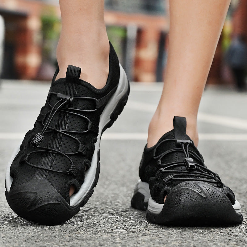 Women's Breathable Casual Sandals with Quick-Lacing System EB