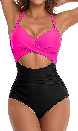 Damen Cut-Out Badeanzug EB