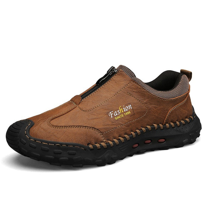 Ladies' Comfortable Slip-On Casual Shoes with Zipper EB