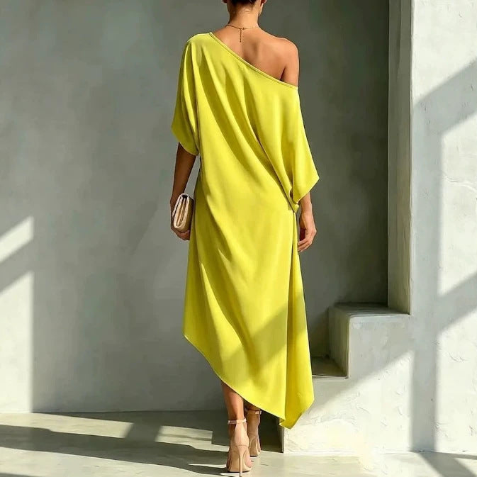 ASYMMETRICAL CHIC DRESS FOR WOMEN