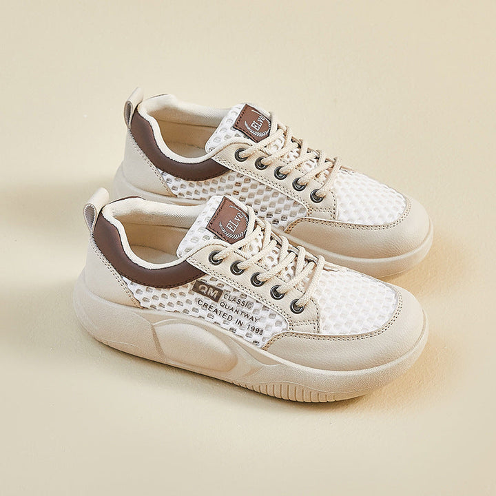 Women's Breathable Sneakers with Innovative Mesh Structure and Stable Sole EB