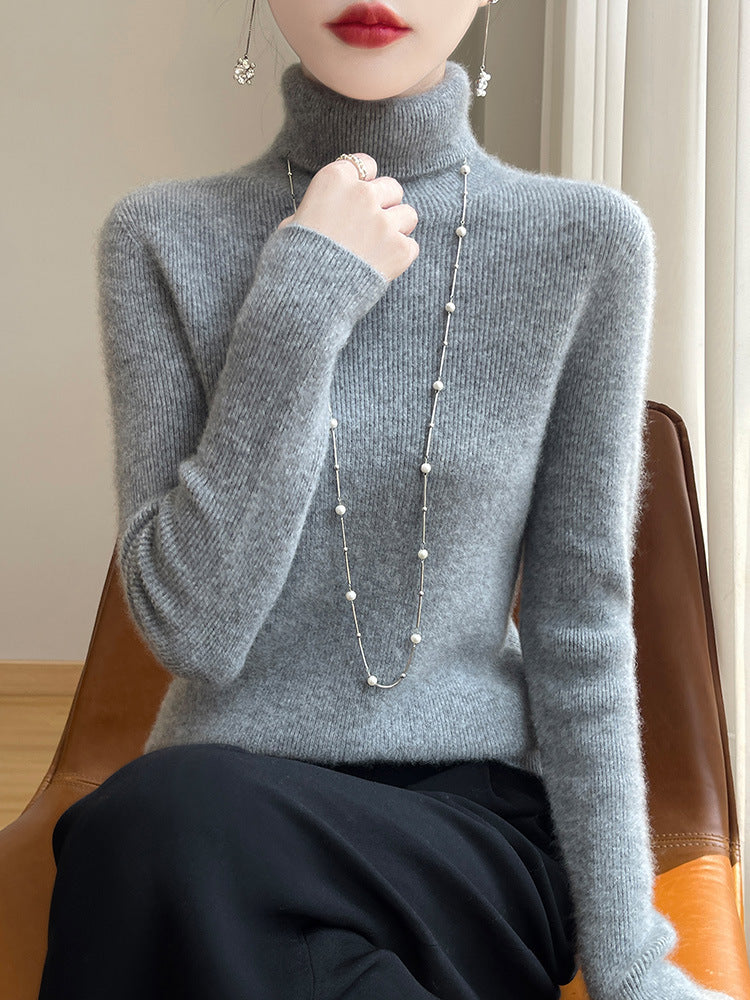 Women's Slim Fit Turtleneck Sweater