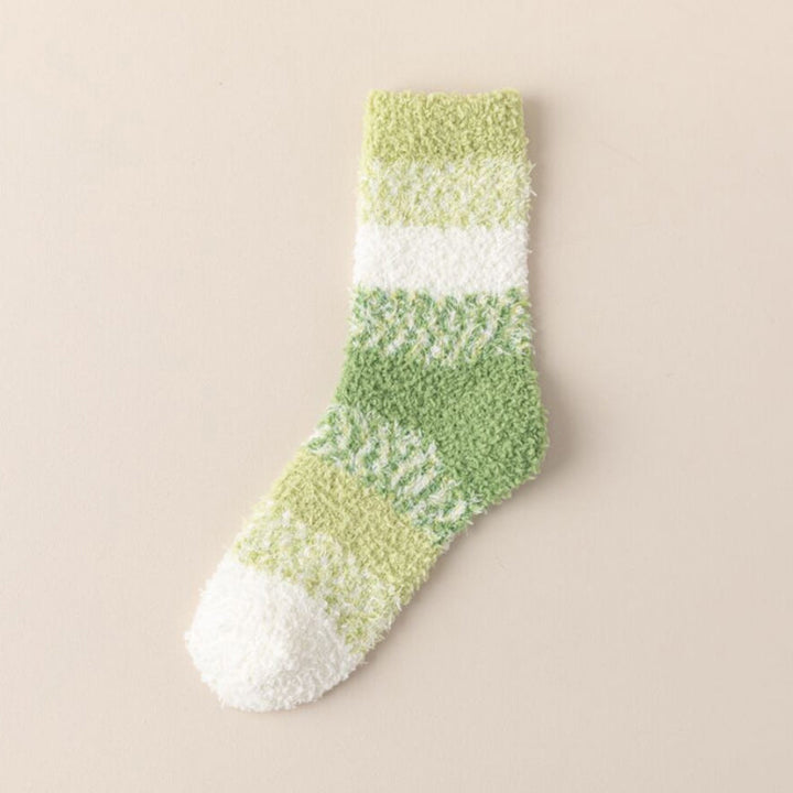 Warm Striped Socks