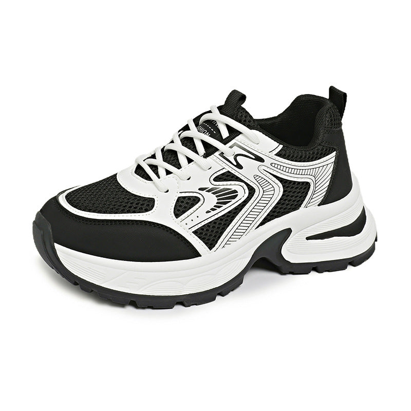 Women's Breathable Sports Sneakers with Cushioning Sole and Non-Slip Profile EB
