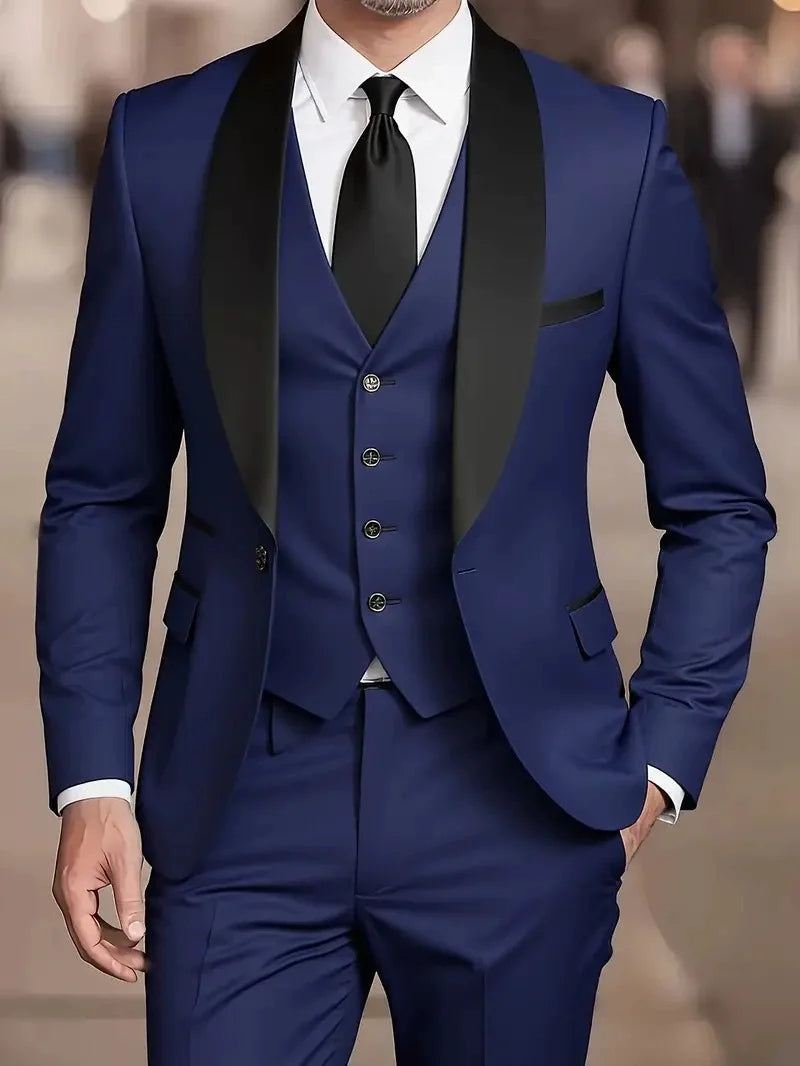 LAURENT MONACO | SHAWL COLLAR SUIT FOR MEN