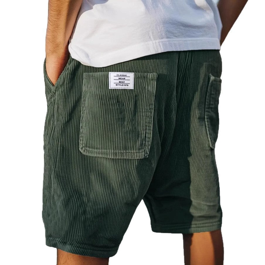 Victor | Chic Velour Shorts