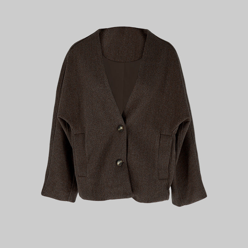 Laya™  |  Long Sleeve V-neck Coat