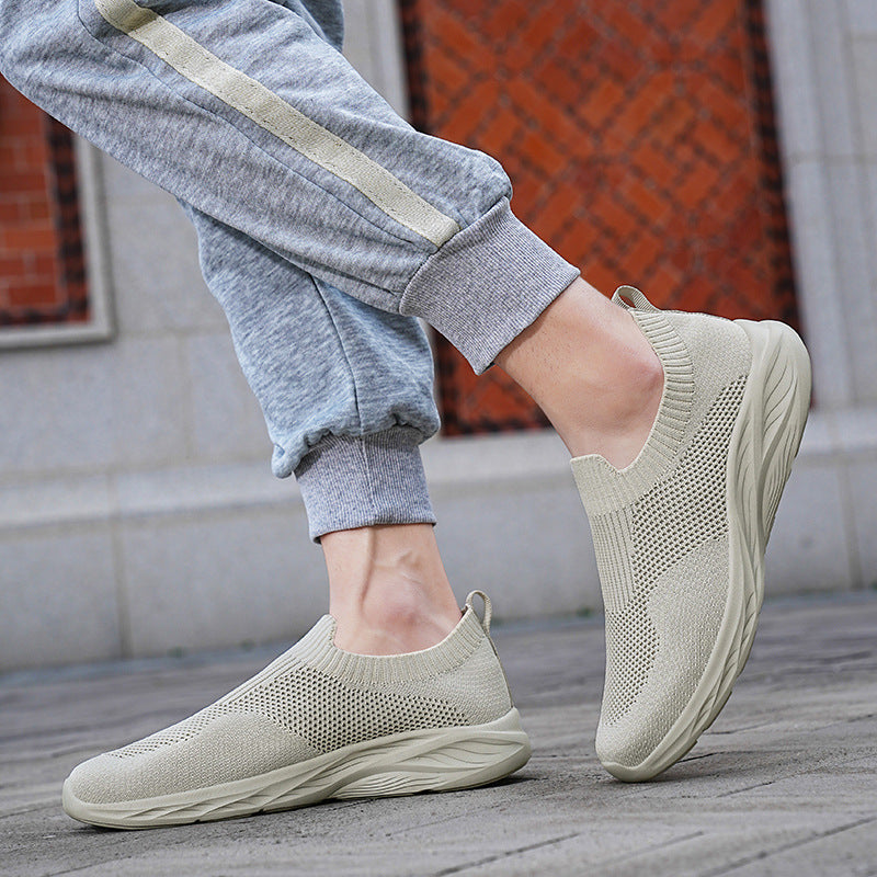 Women's Breathable Sock Shoes with Flexible Upper and Non-Slip Sole EB