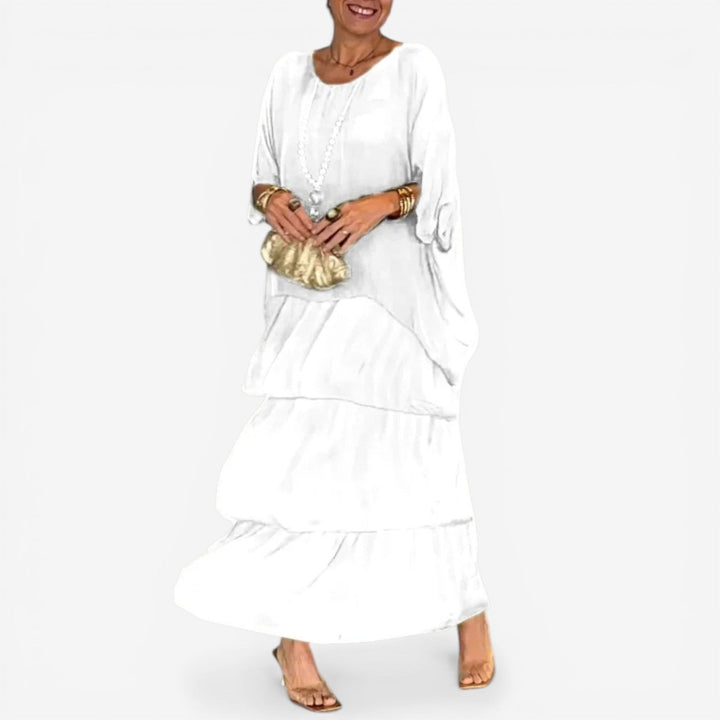 Floating Long Dress Valerina - Elena Harper
