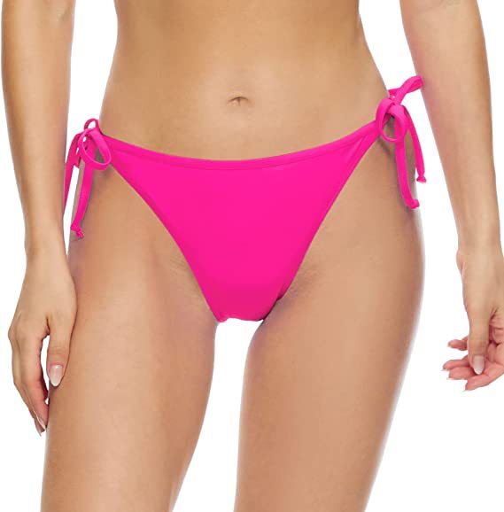 Women's Bikini Bottoms with Adjustable Side Ties EB