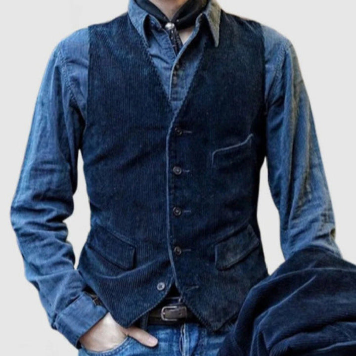 Men's Elegant Formal Waistcoat - Versatile & Stylish
