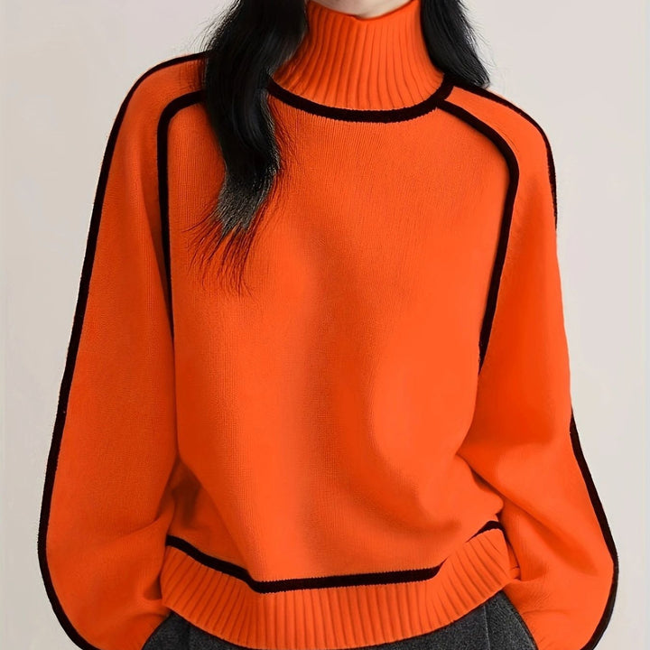 Emilie Turtleneck Sweater - Elena Harper