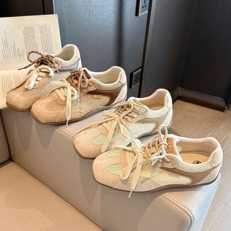 Women's Breathable Lifestyle Sneakers with Luxurious Suede Upper and Flexible Sole Profile EB