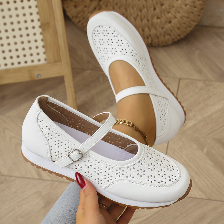 Women’s Comfortable Slip-On with Perforated Design EB