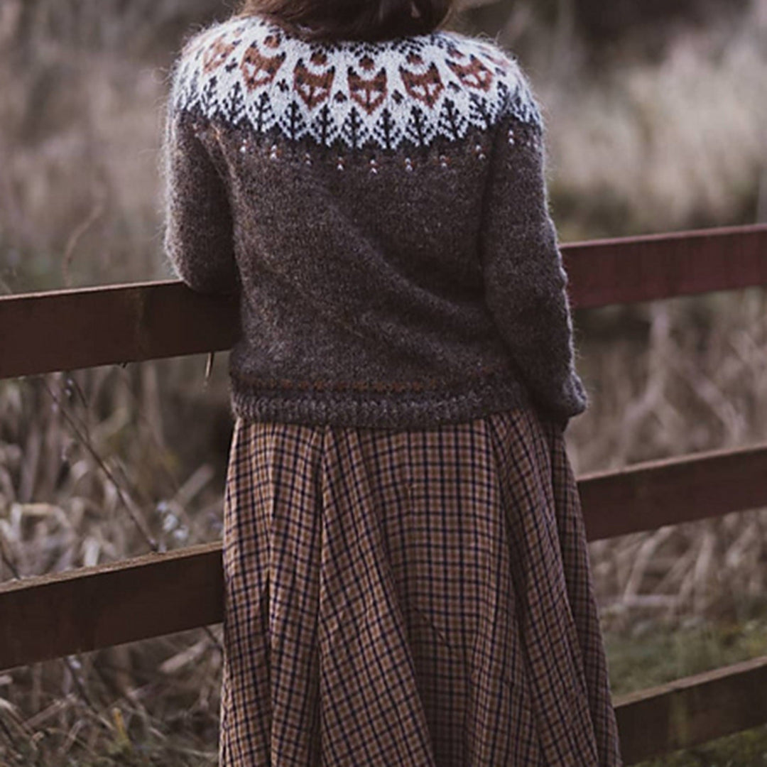 Anna Comfortable Elegant Sweater - Elena Harper