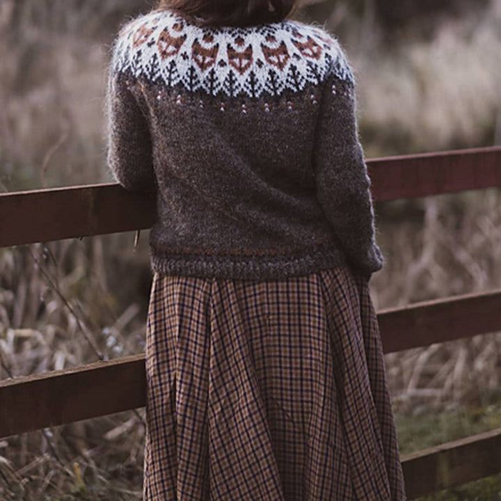 Anna Comfortable Elegant Sweater - Elena Harper