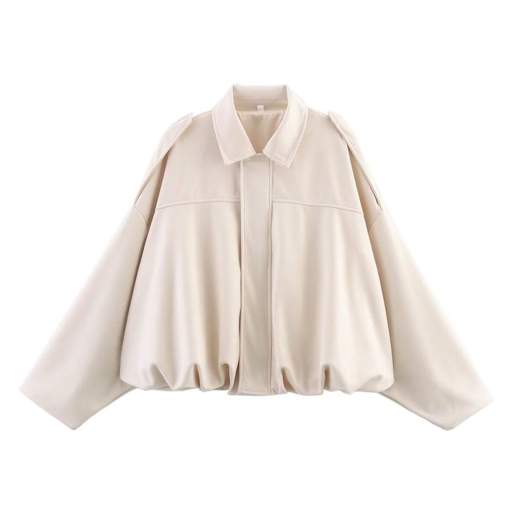 Oversized bomber jacket for women - Casual chic and easy to wear