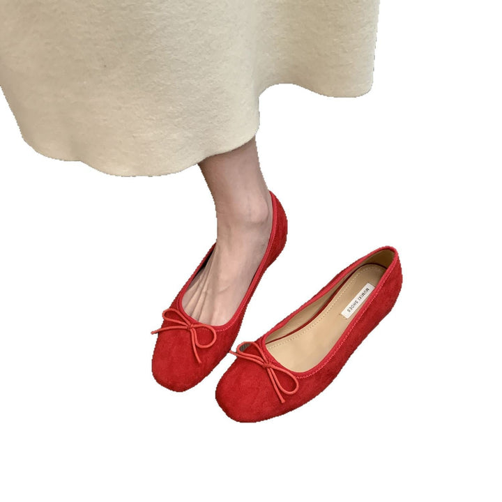 Women's Ballerinas with Delicate Bow Detail