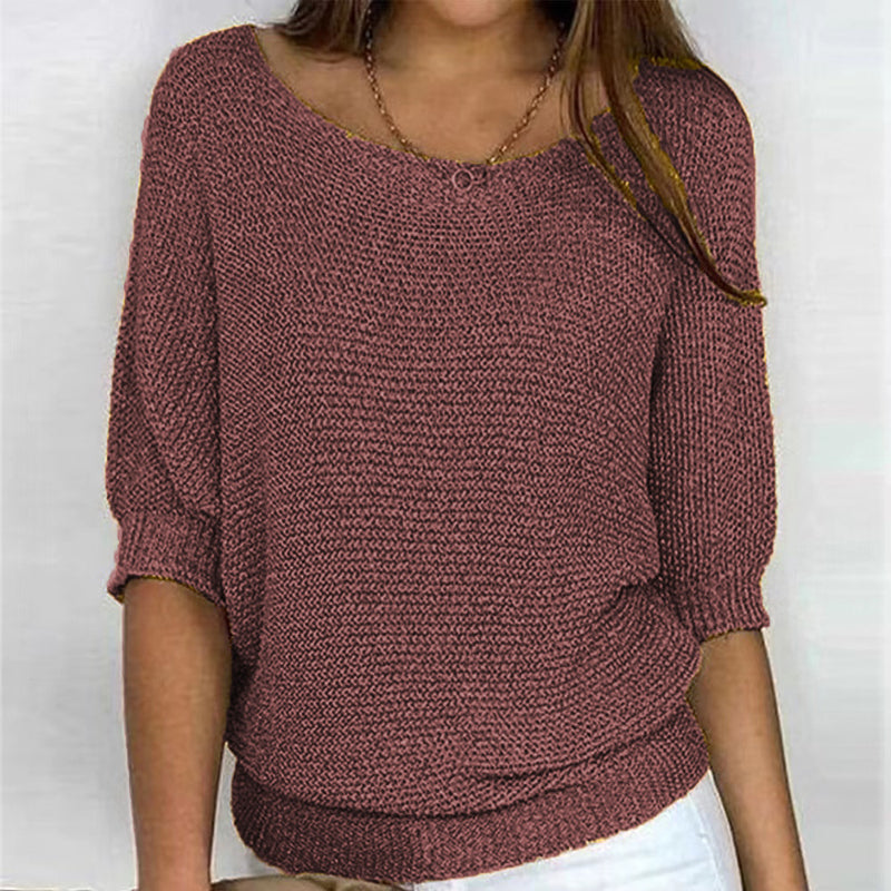 Casual Pull Over in Solid Colour