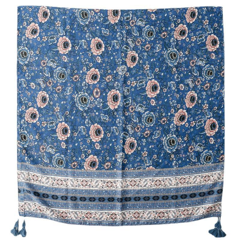 Vintage Ethnic Printed Scarf