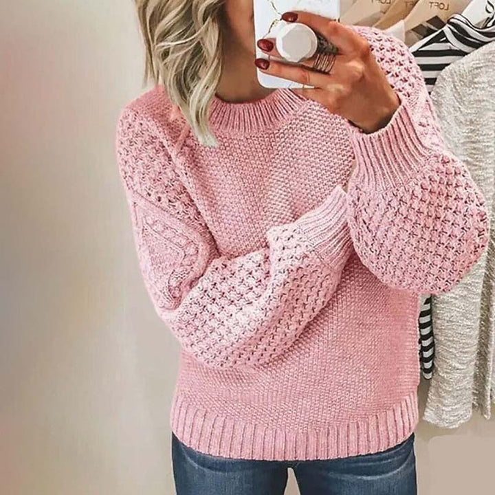 Casual Knit Pull Over in Solid Colour