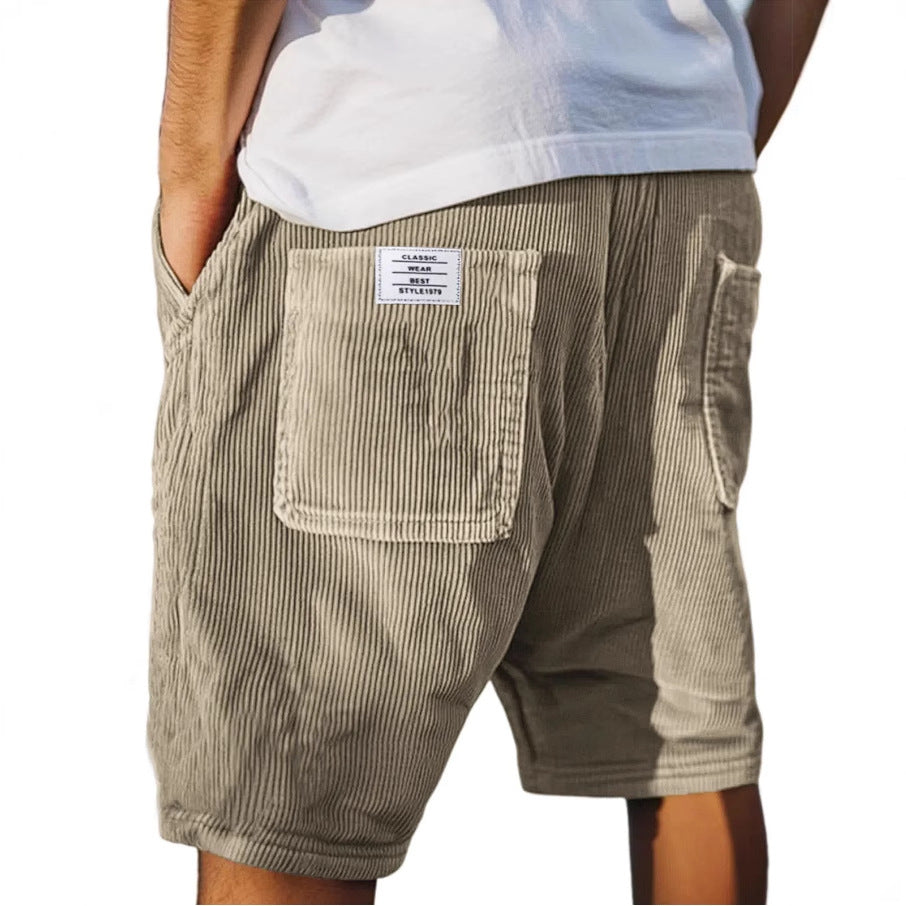 Victor | Chic Velour Shorts