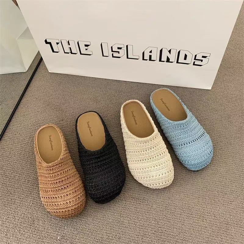 Ladies Comfortable Knit Slippers EB