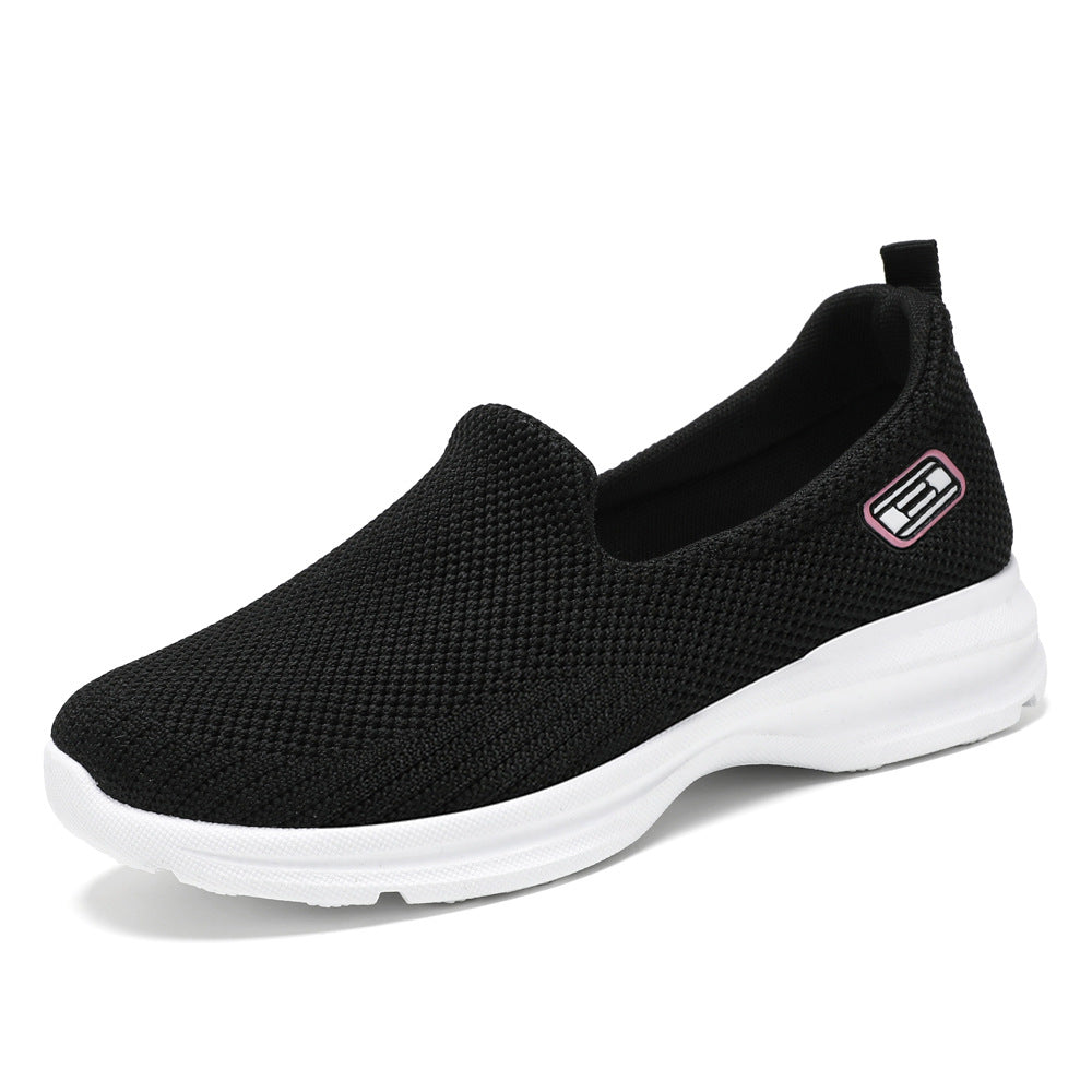 Women's Comfortable Slip-On Sneakers with Breathable Upper EB
