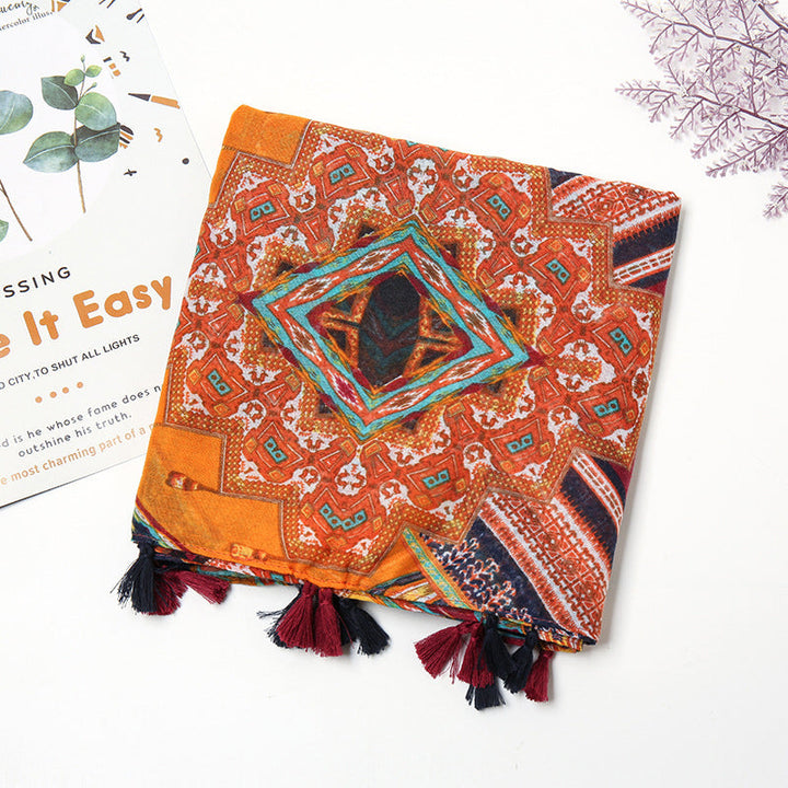 Vintage Ethnic Style Scarf