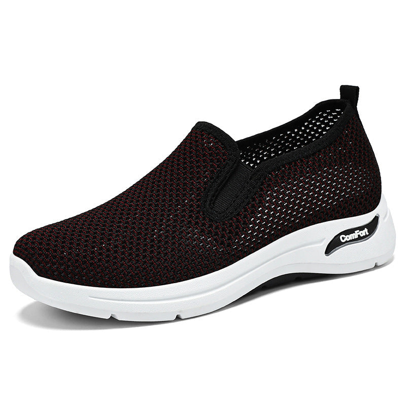 Women's Comfortable Slip-On Sneakers with Breathable Upper EB