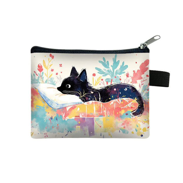 Cartoon Cat Wallet