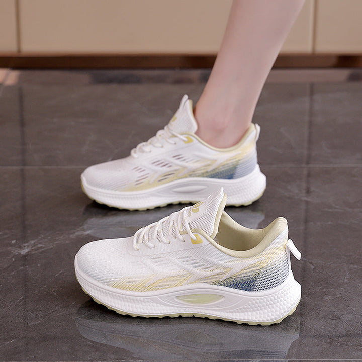 Women's Breathable Running Shoes with Flexible Sole and Ergonomic Design EB