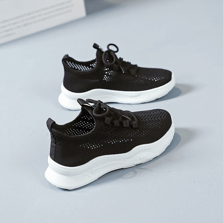 Women's Breathable Casual Sneakers with Innovative Mesh Design and Non-Slip Sole EB
