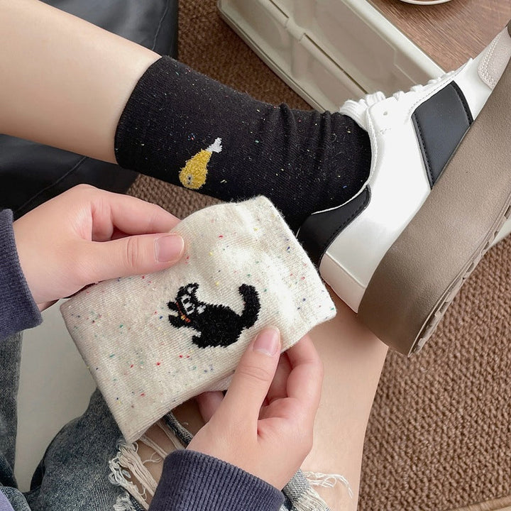 Casual Cartoon Socks