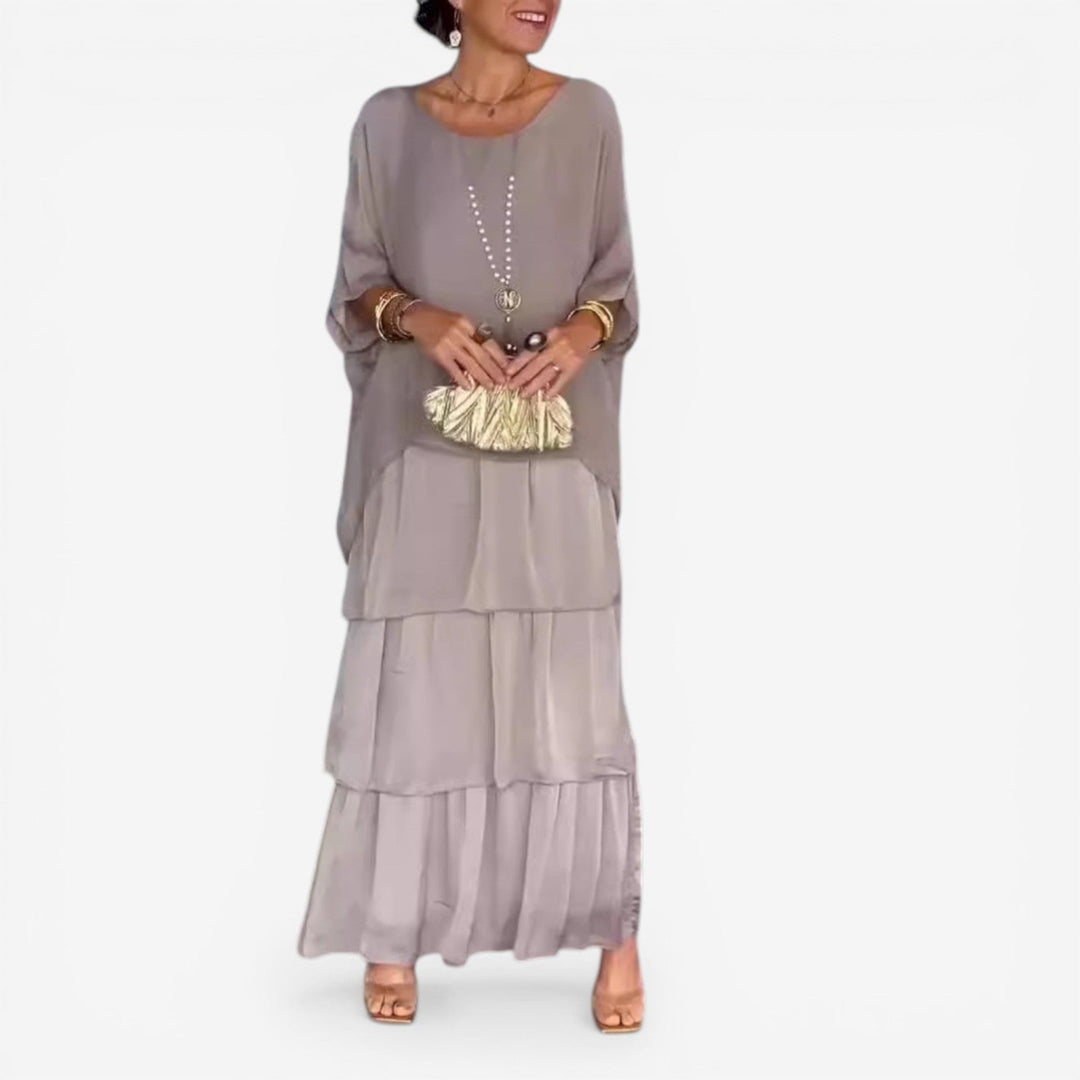 Floating Long Dress Valerina - Elena Harper