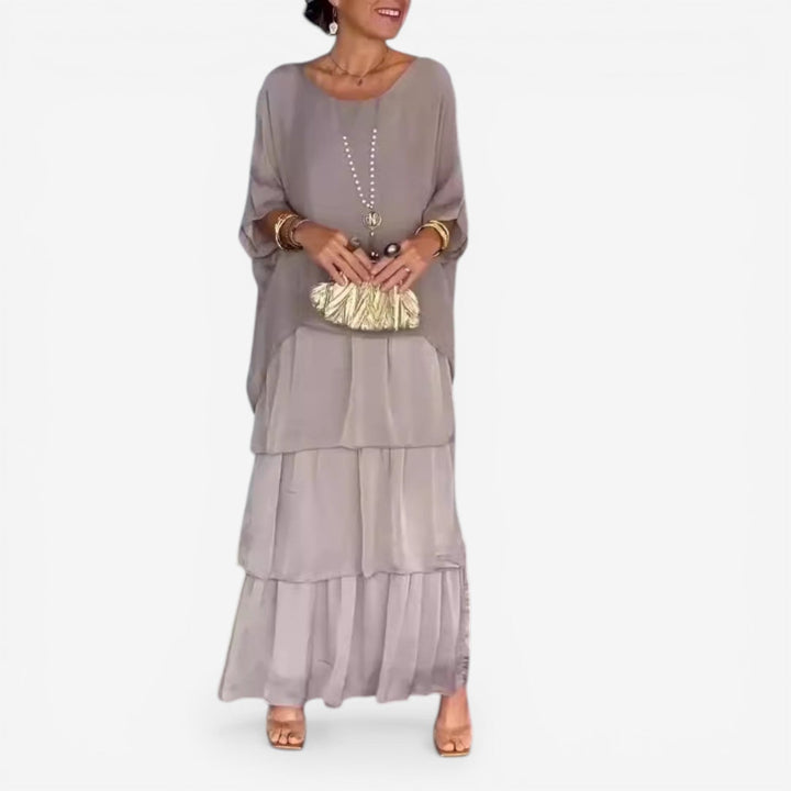 Floating Long Dress Valerina - Elena Harper
