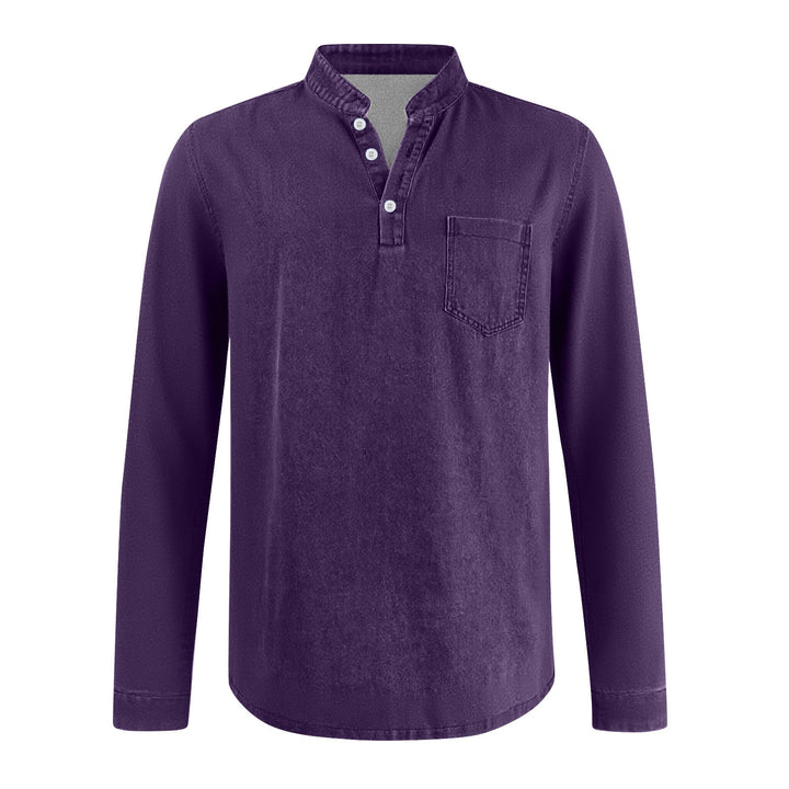 LAURENT MONACO | TRADITIONAL LONG-SLEEVED T-SHIRT FOR MEN