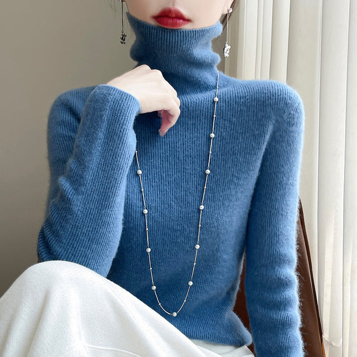 Women's Slim Fit Turtleneck Sweater