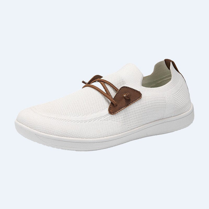 Women's Breathable Slip-On Sneakers with Elastic Strap System EB