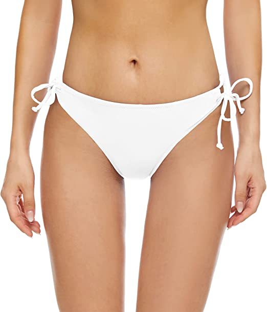 Women's Bikini Bottoms with Adjustable Side Ties EB