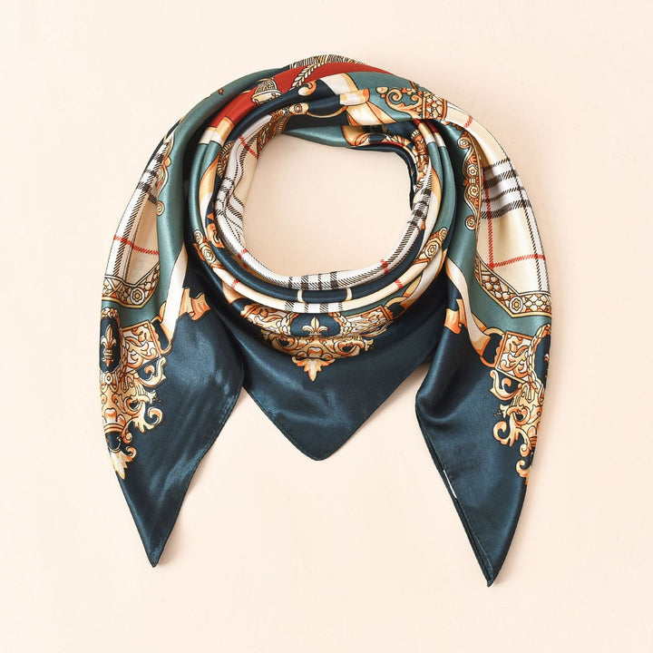 Women's Scarf with Baroque Pattern