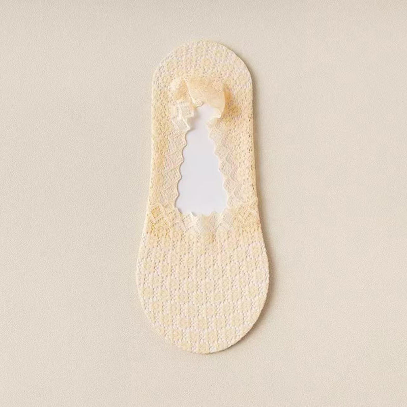 Breathable Floral Socks