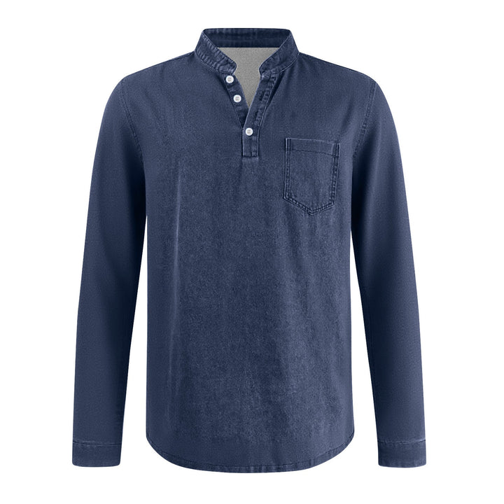 LAURENT MONACO | TRADITIONAL LONG-SLEEVED T-SHIRT FOR MEN
